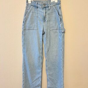 American Eagle Denim Carpenter Wide Leg Pants